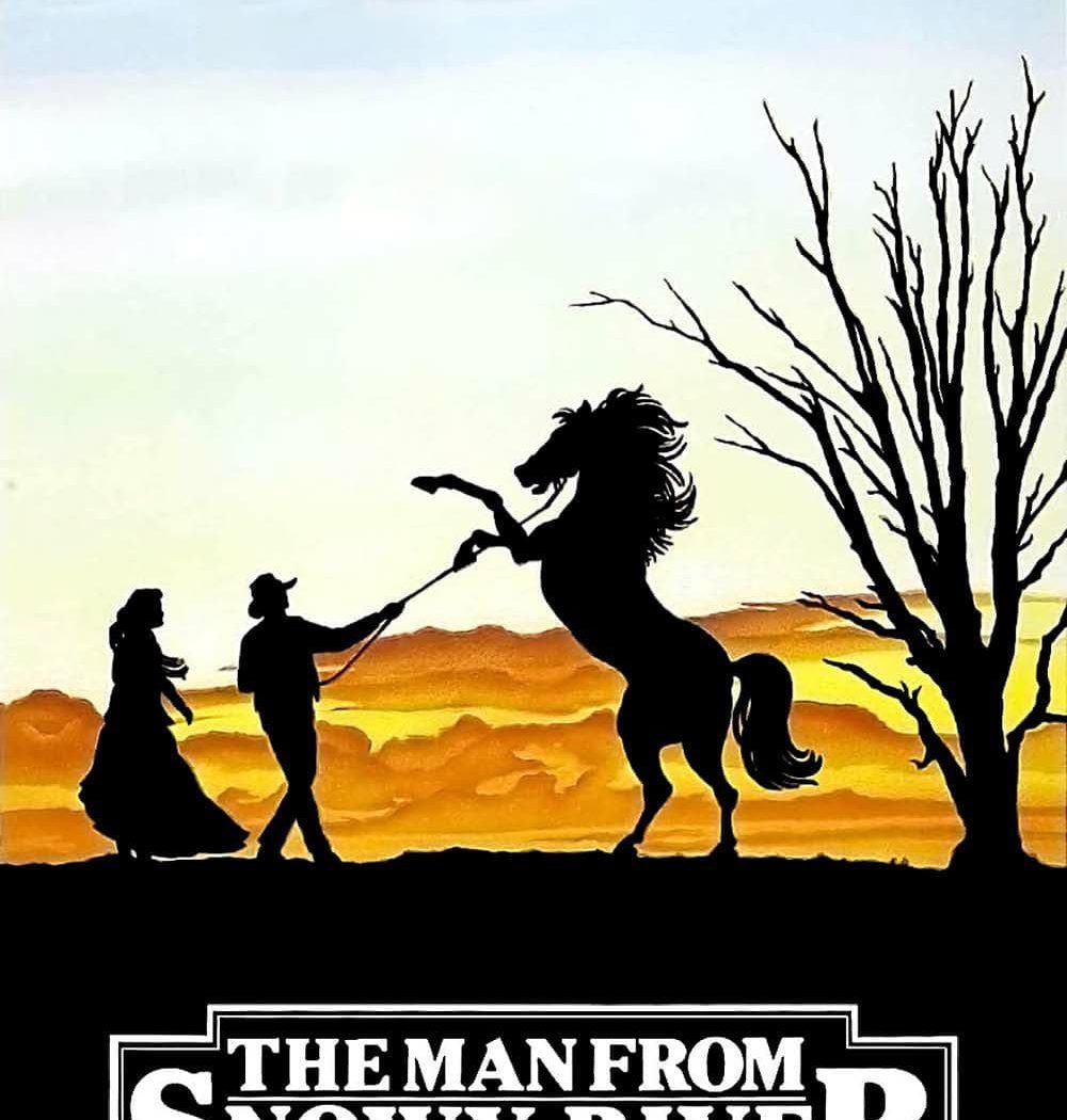 Poster for the movie "The Man from Snowy River"