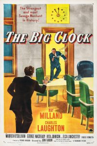 Poster for the movie "The Big Clock"