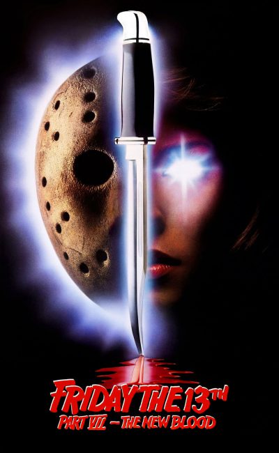 Poster for the movie "Friday the 13th Part VII: The New Blood"