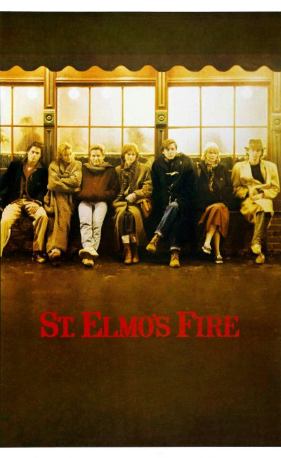 Poster for the movie "St. Elmo's Fire"