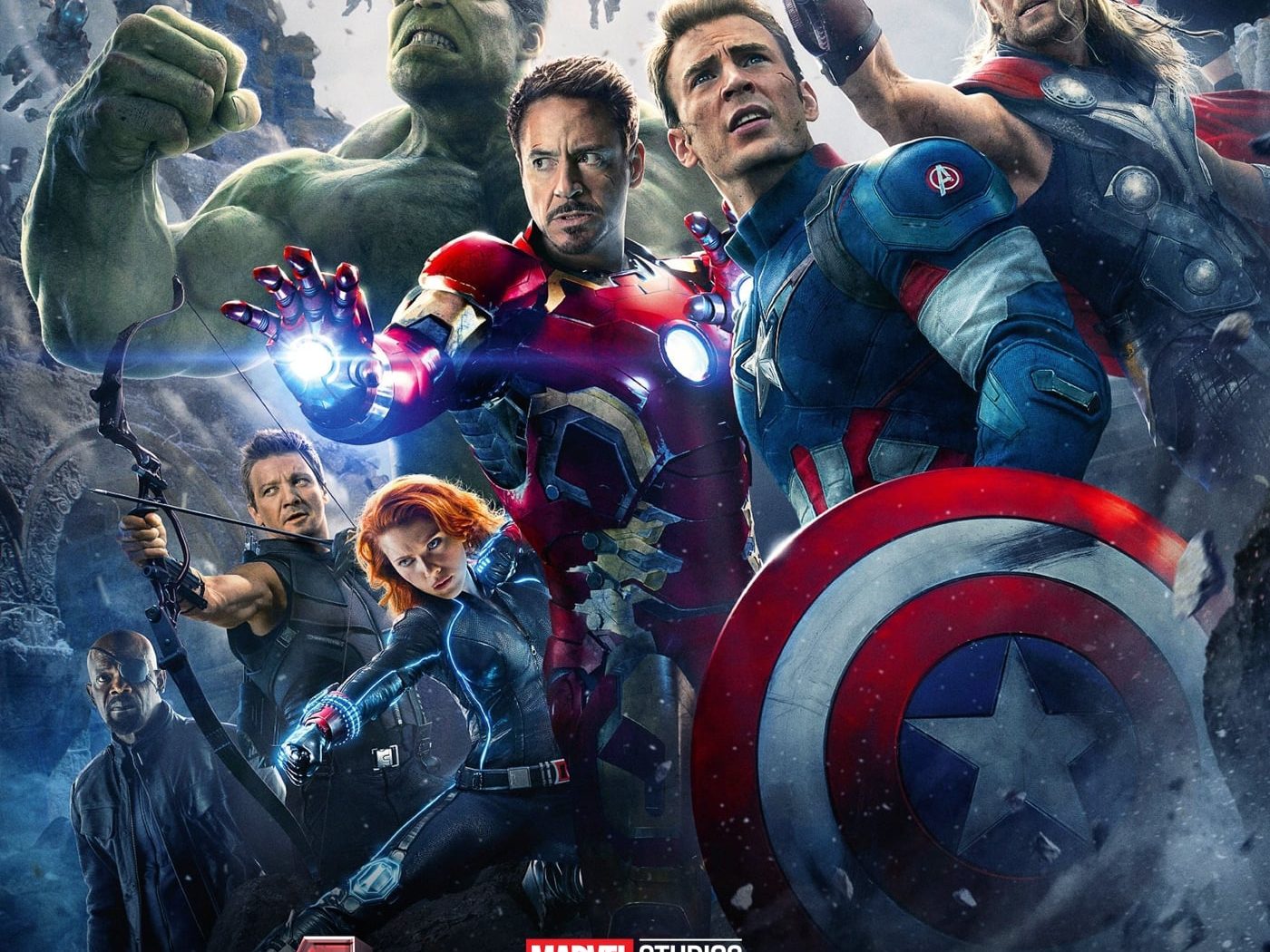 Poster for the movie "Avengers: Age of Ultron"