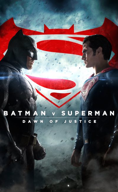 Poster for the movie "Batman v Superman: Dawn of Justice"