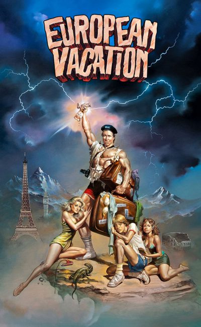 Poster for the movie "National Lampoon's European Vacation"