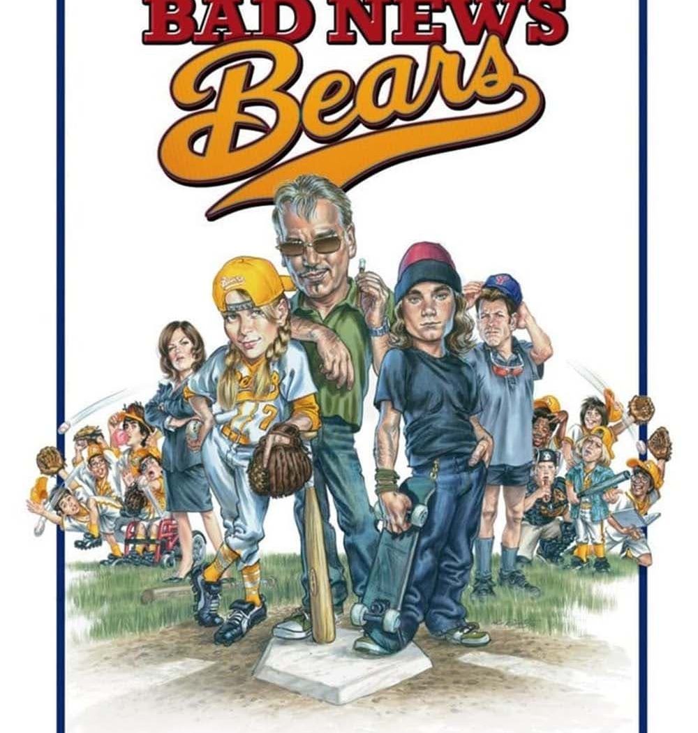 Poster for the movie "Bad News Bears"