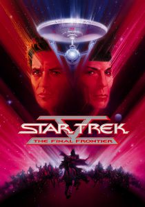 Poster for the movie "Star Trek V: The Final Frontier"