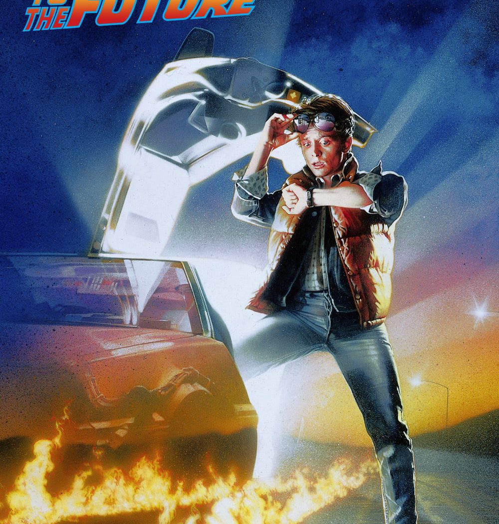 Poster for the movie "Back to the Future"