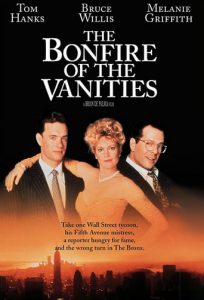 Poster for the movie "The Bonfire of the Vanities"