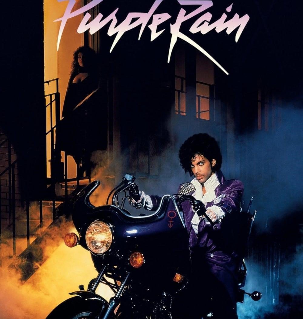 Poster for the movie "Purple Rain"