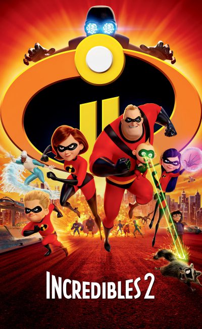 Poster for the movie "Incredibles 2"