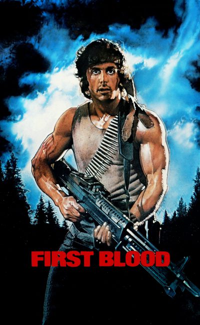 Poster for the movie "First Blood"