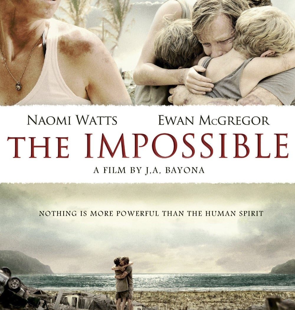 Poster for the movie "The Impossible"