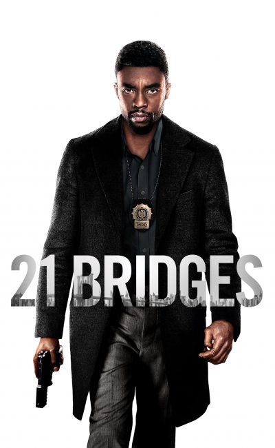 Poster for the movie "21 Bridges"