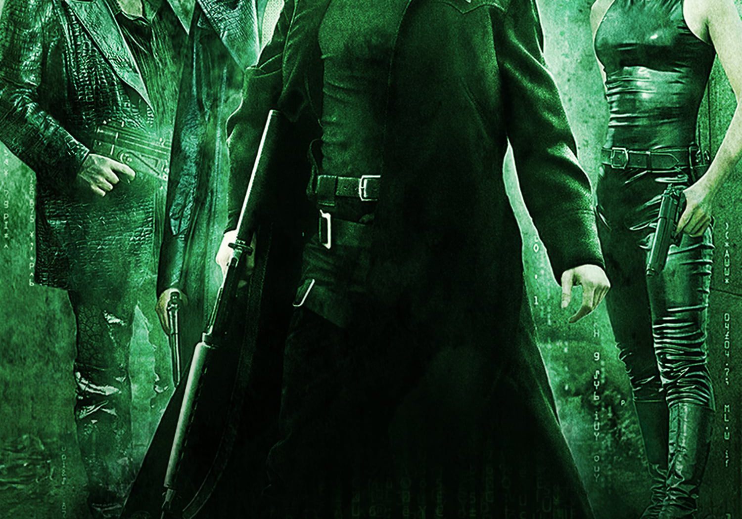 Poster for the movie "The Matrix"