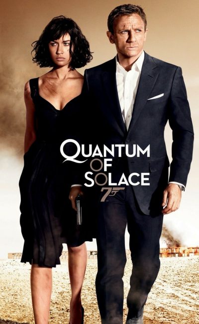 Poster for the movie "Quantum of Solace"