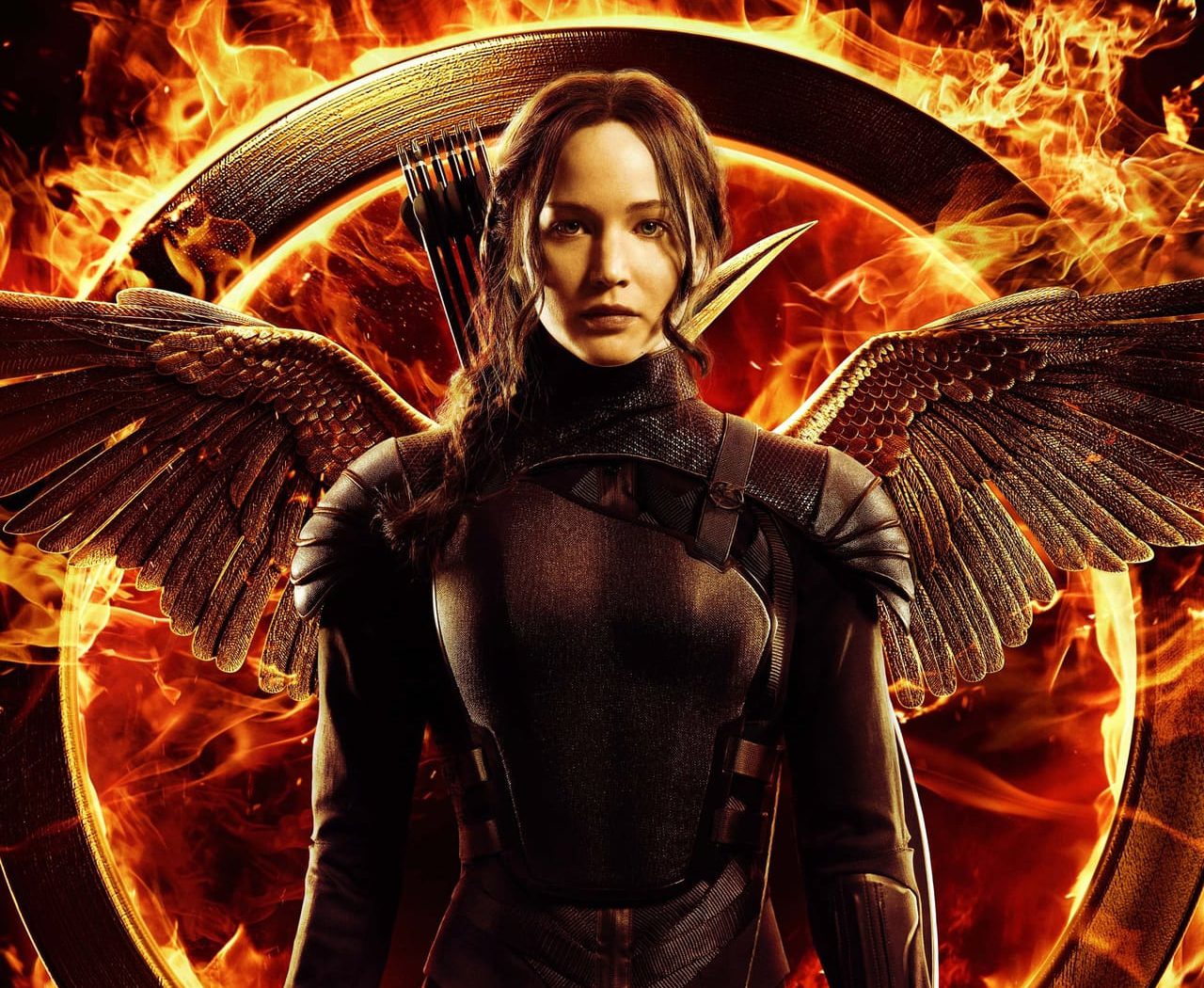 Poster for the movie "The Hunger Games: Mockingjay - Part 1"