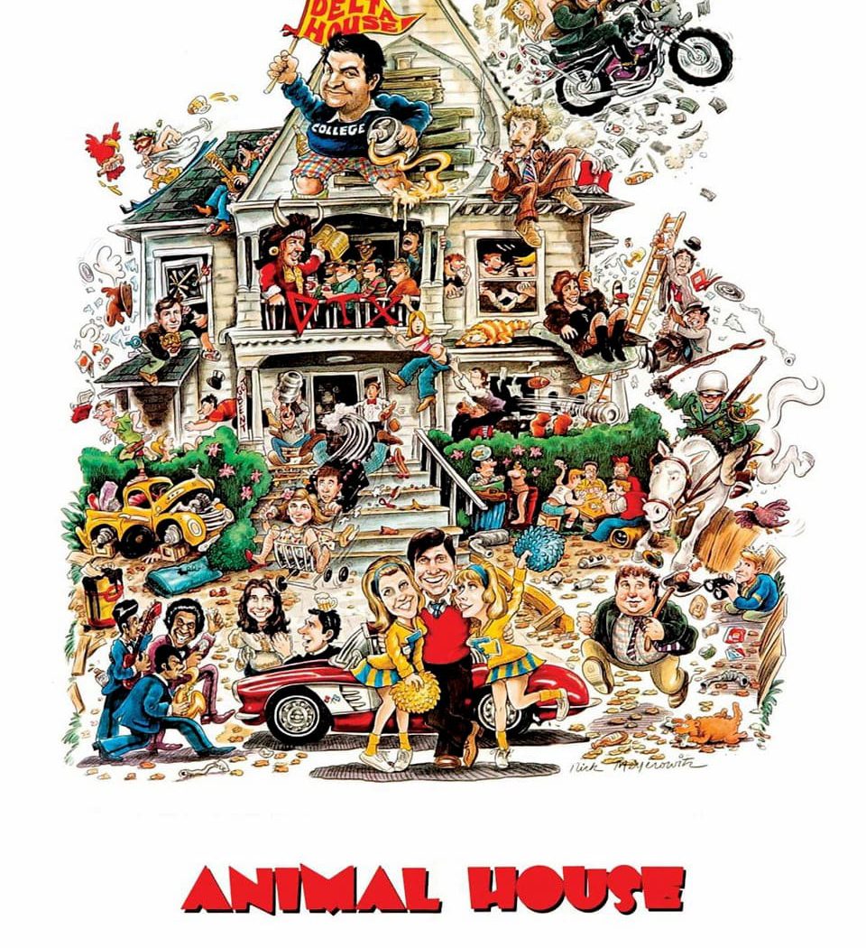 Poster for the movie "Animal House"