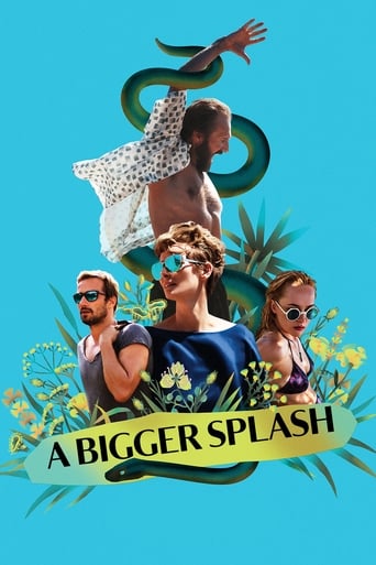 Poster for the movie "A Bigger Splash"