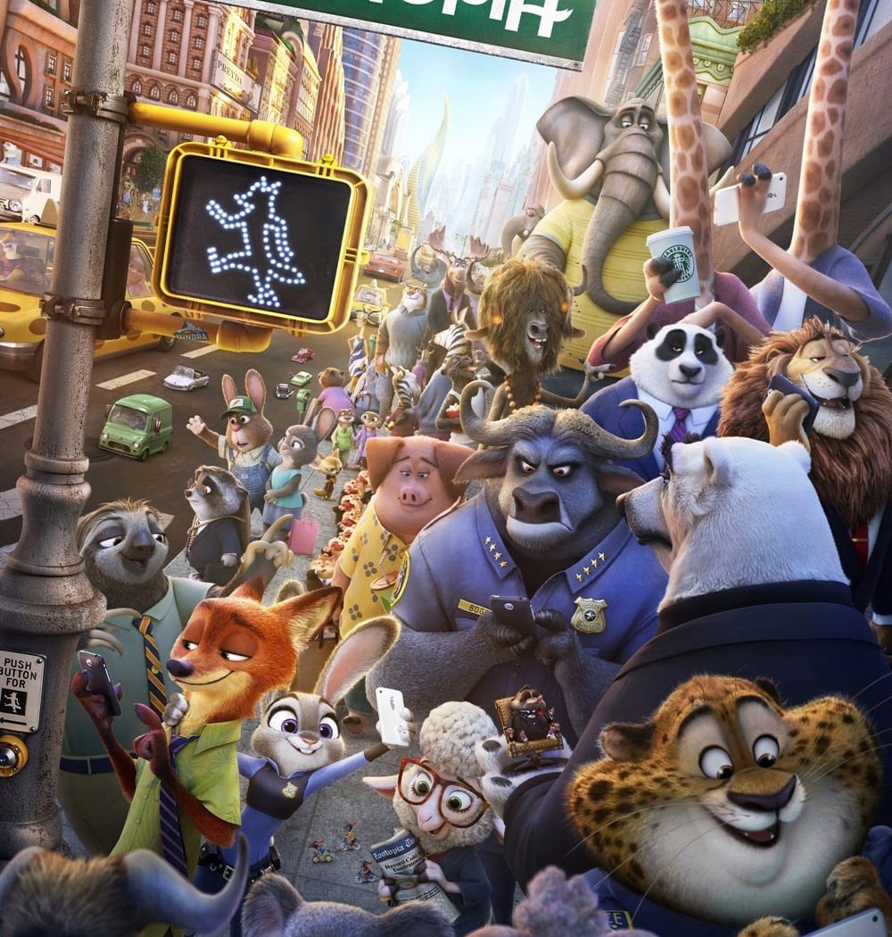 Poster for the movie "Zootopia"