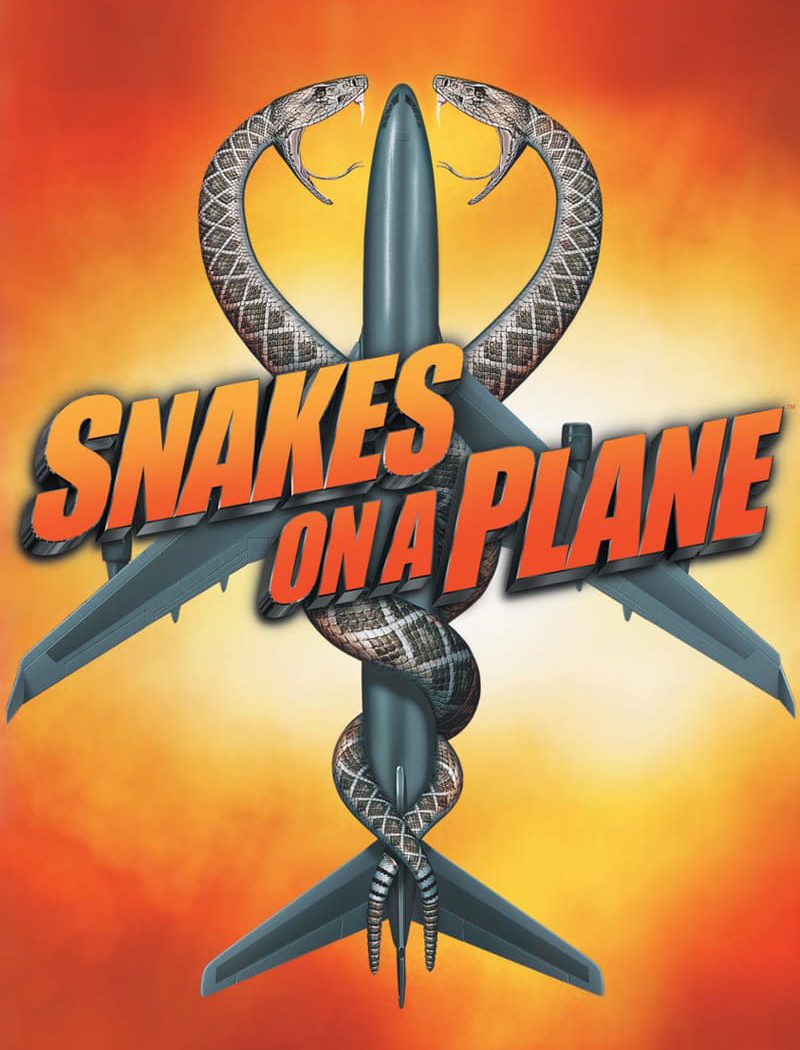 Poster for the movie "Snakes on a Plane"