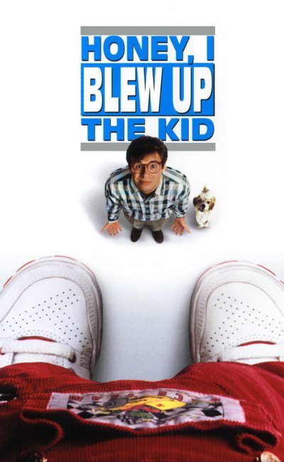 Poster for the movie "Honey, I Blew Up the Kid"
