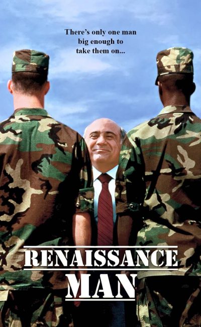 Poster for the movie "Renaissance Man"