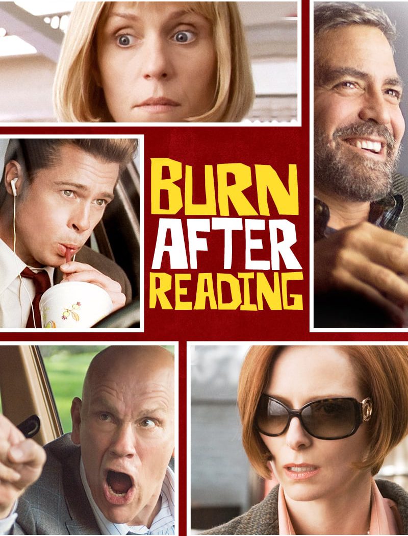 Poster for the movie "Burn After Reading"