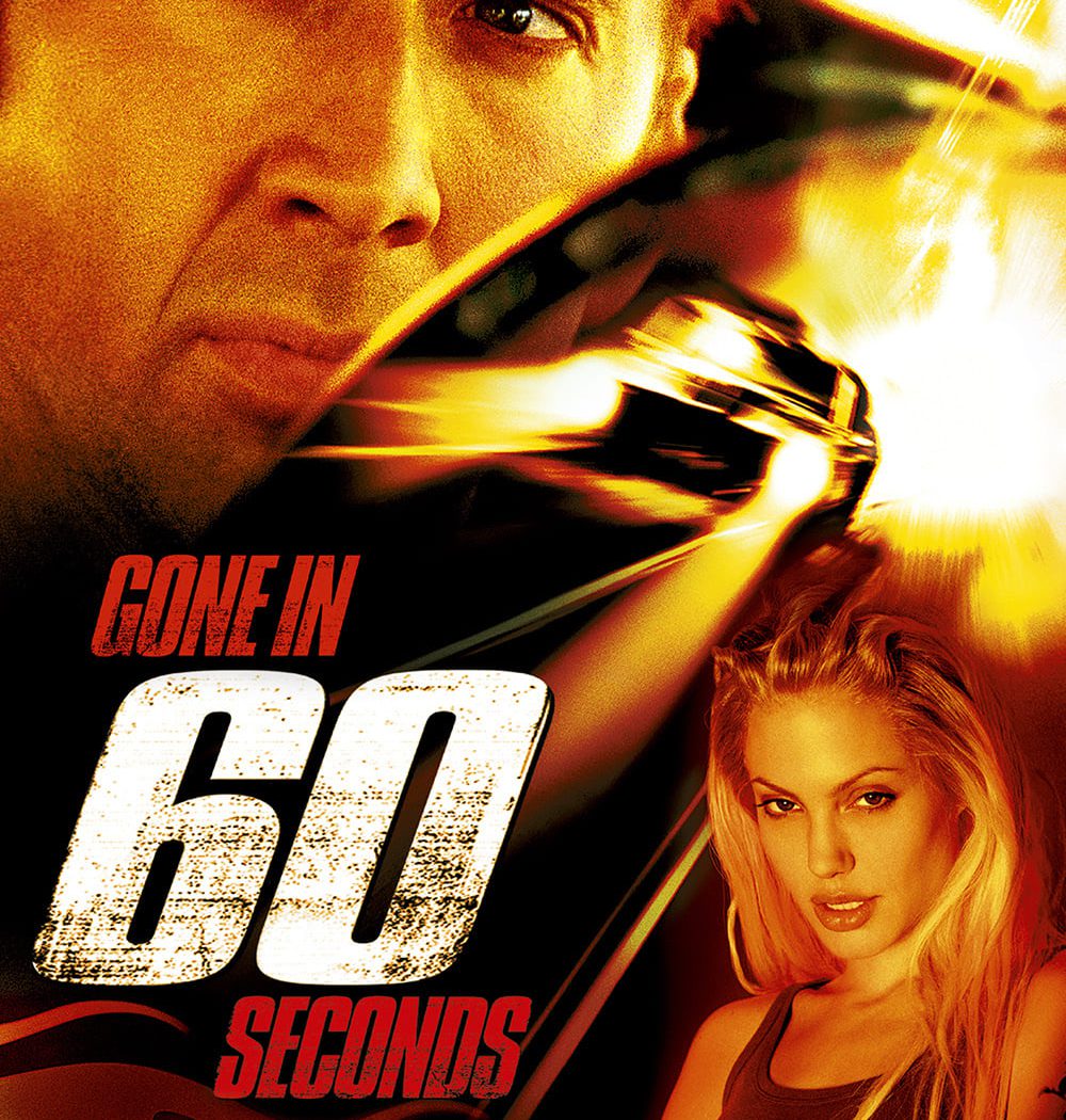 Poster for the movie "Gone in Sixty Seconds"
