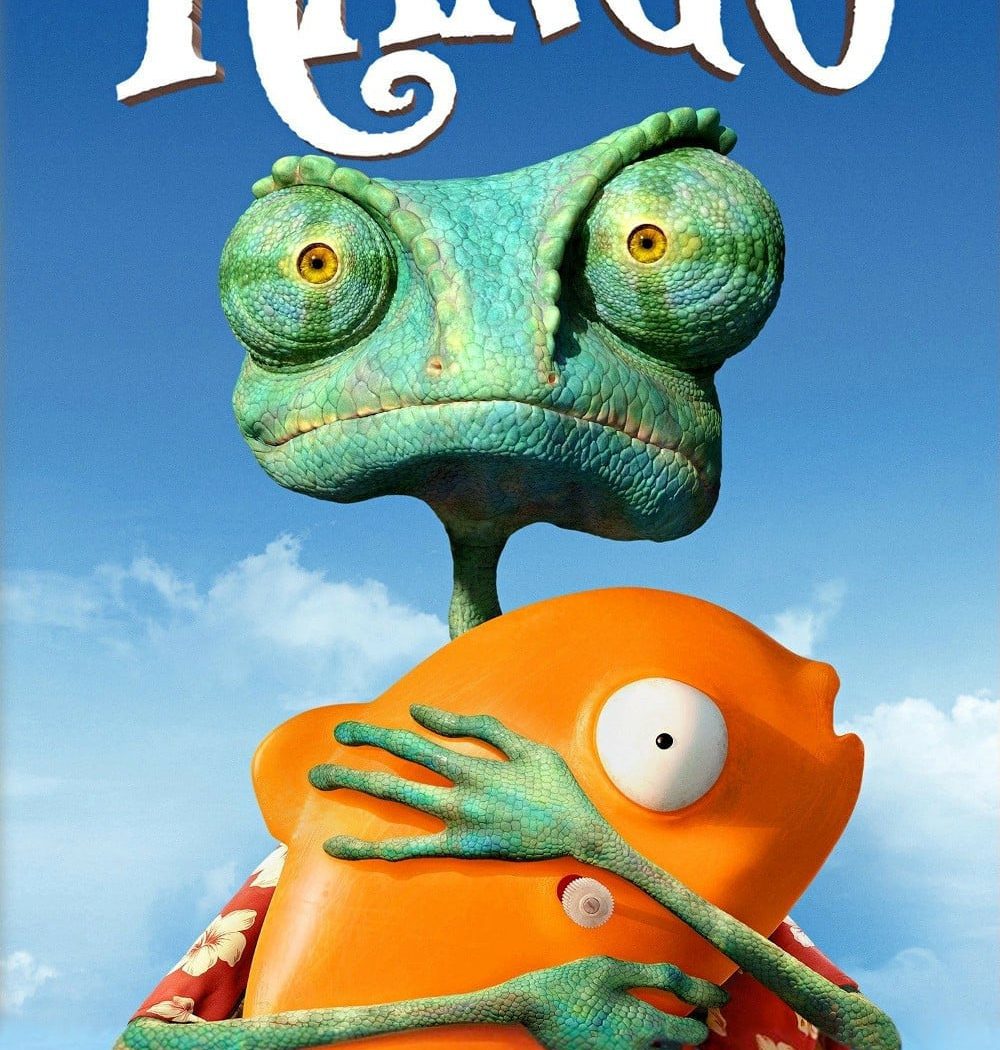 Poster for the movie "Rango"