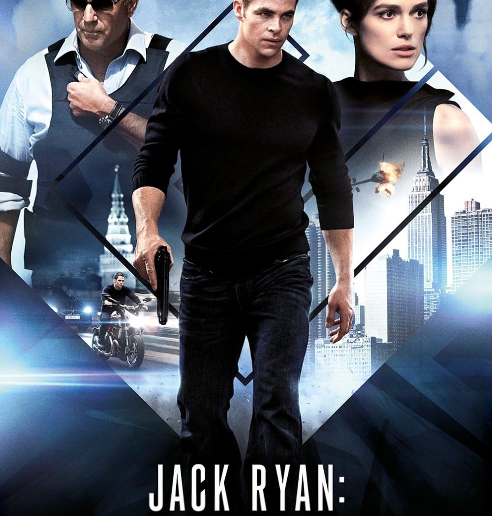 Poster for the movie "Jack Ryan: Shadow Recruit"