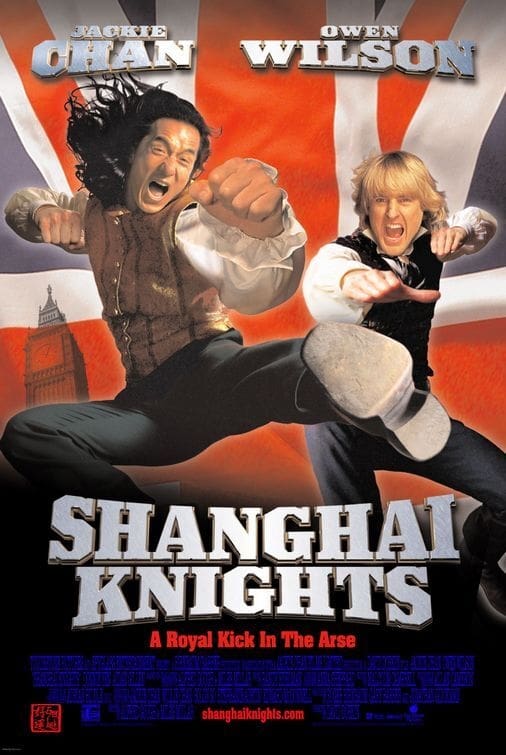 Poster for the movie "Shanghai Knights"