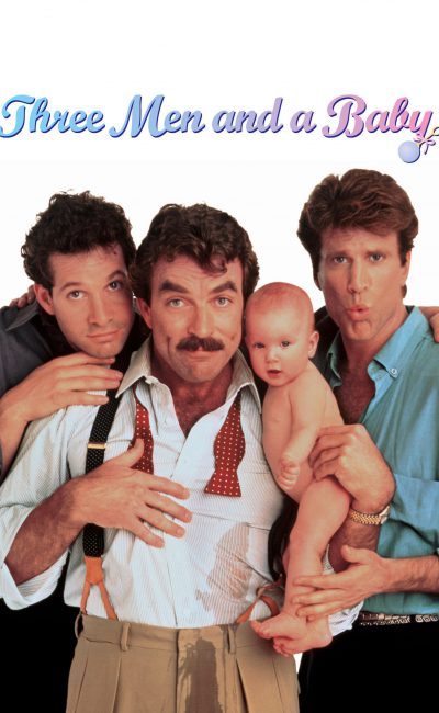 Poster for the movie "3 Men and a Baby"