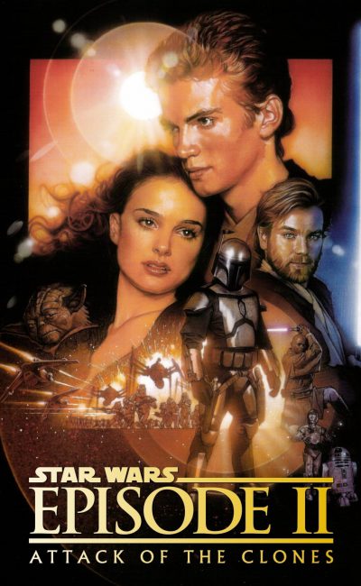 Poster for the movie "Star Wars: Episode II - Attack of the Clones"