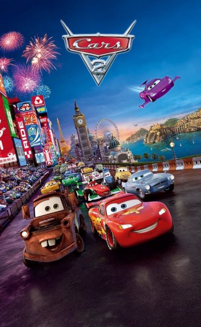 Poster for the movie "Cars 2"