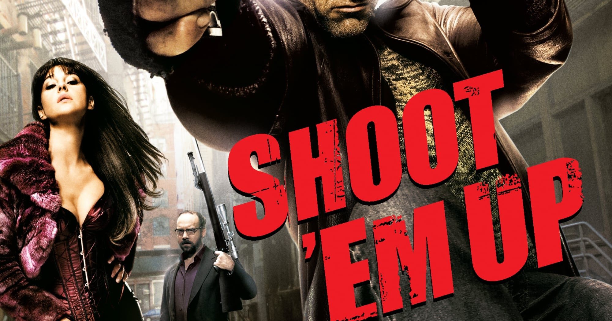 Poster for the movie "Shoot 'Em Up"