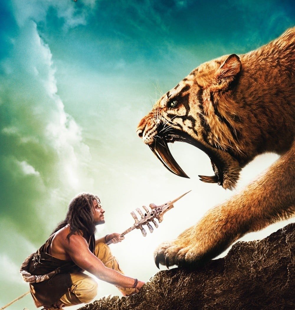 Poster for the movie "10,000 BC"