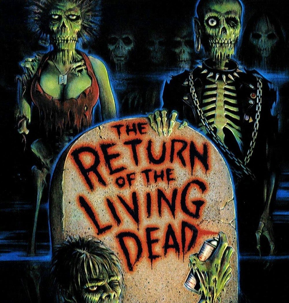 Poster for the movie "The Return of the Living Dead"