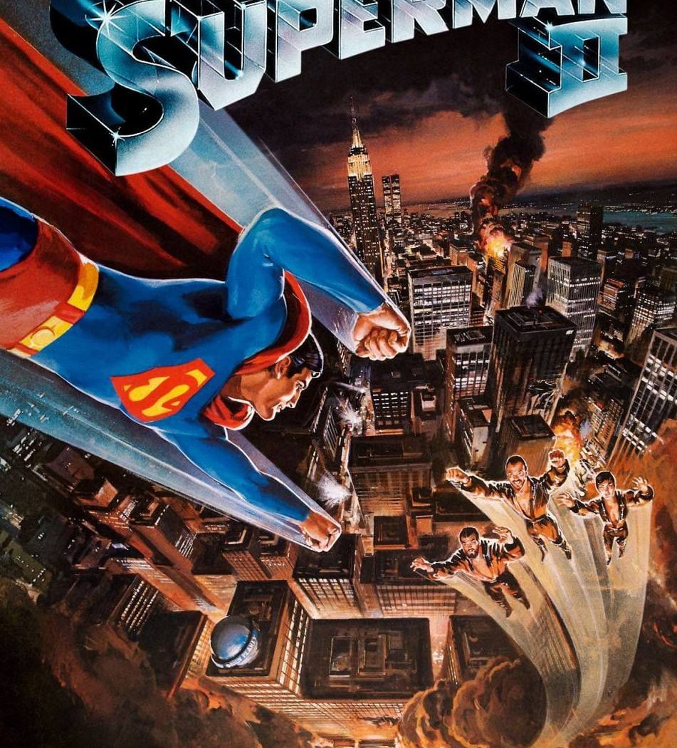 Poster for the movie "Superman II"