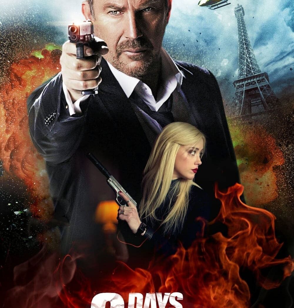 Poster for the movie "3 Days to Kill"