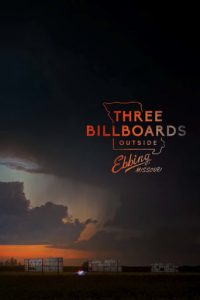 Poster for the movie "Three Billboards Outside Ebbing, Missouri"