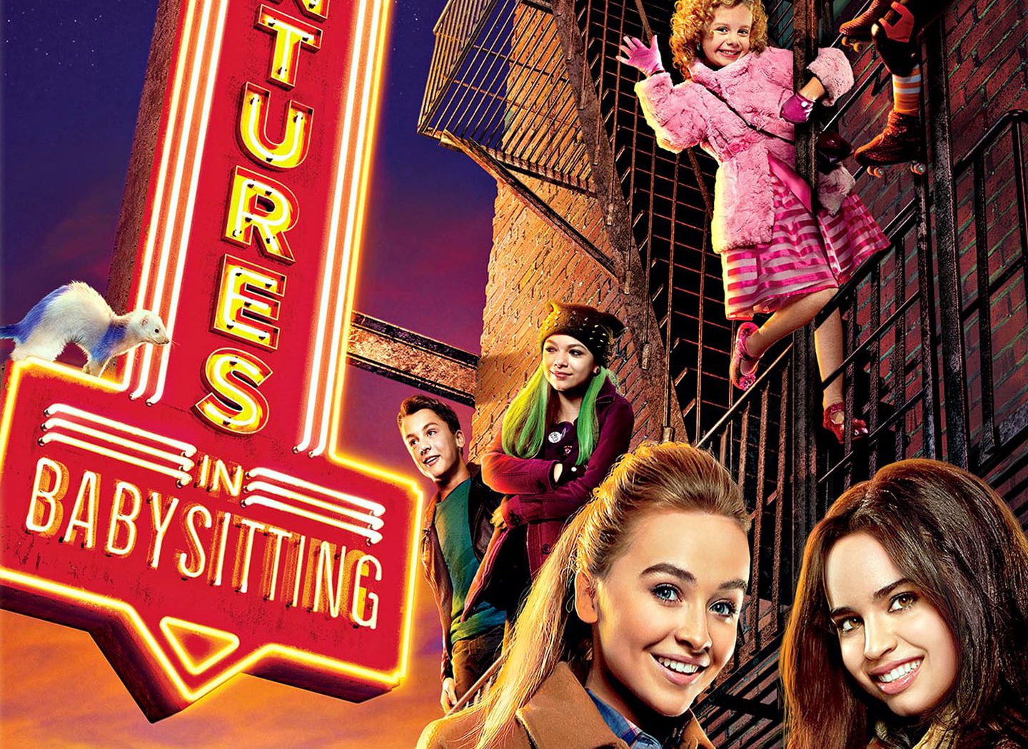 Poster for the movie "Adventures in Babysitting"