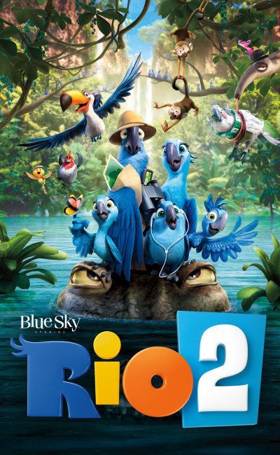 Poster for the movie "Rio 2"