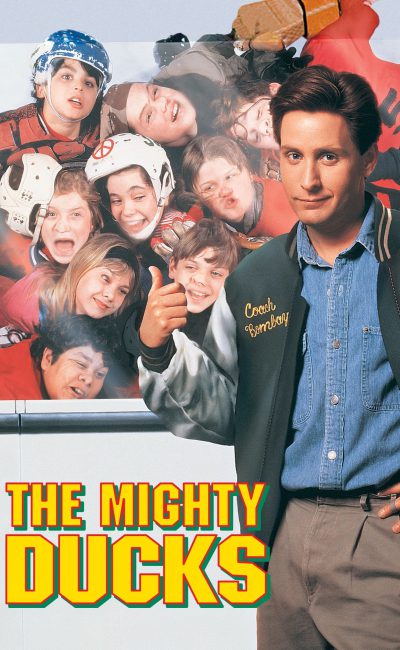 Poster for the movie "The Mighty Ducks"