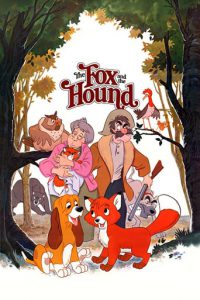 Poster for the movie "The Fox and the Hound"