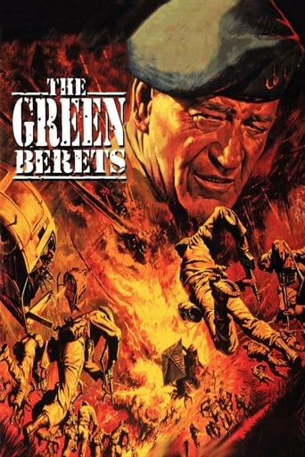 Poster for the movie "The Green Berets"