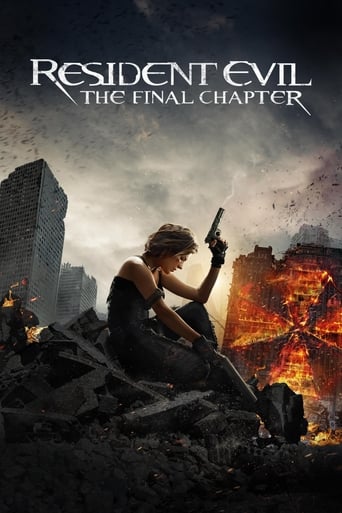 Poster for the movie "Resident Evil: The Final Chapter"