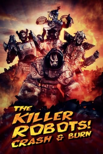 Poster for the movie "The Killer Robots! Crash and Burn"