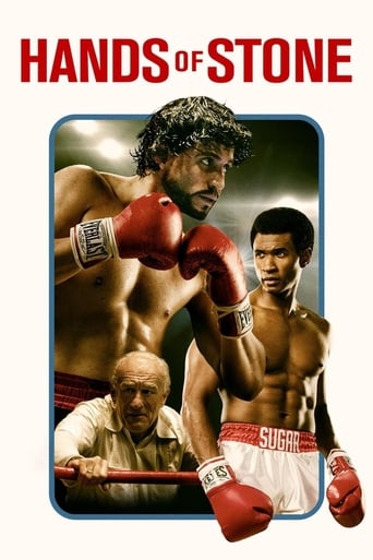 Poster for the movie "Hands of Stone"