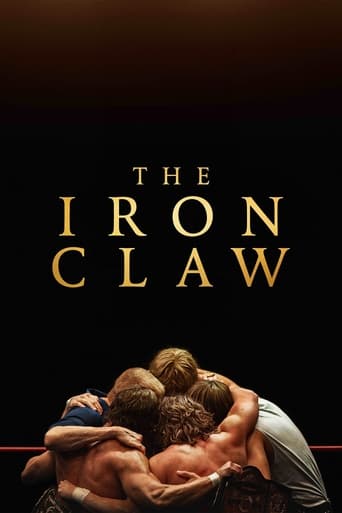 Poster for the movie "The Iron Claw"